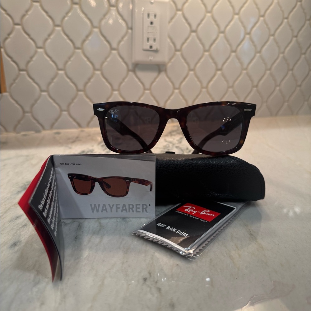 Ray-Ban Tortoise Wayfarer Sunglasses